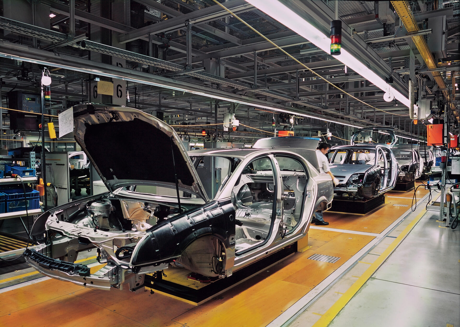 car production line