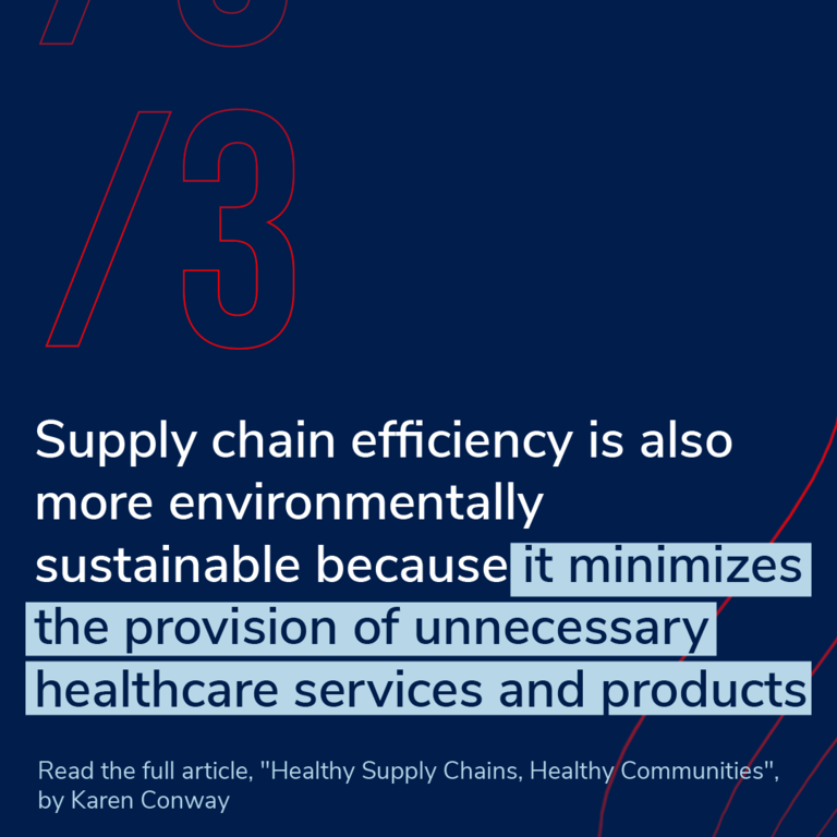 Healthy Supply Chains, Healthy Communities 4