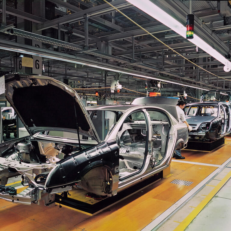 car production line