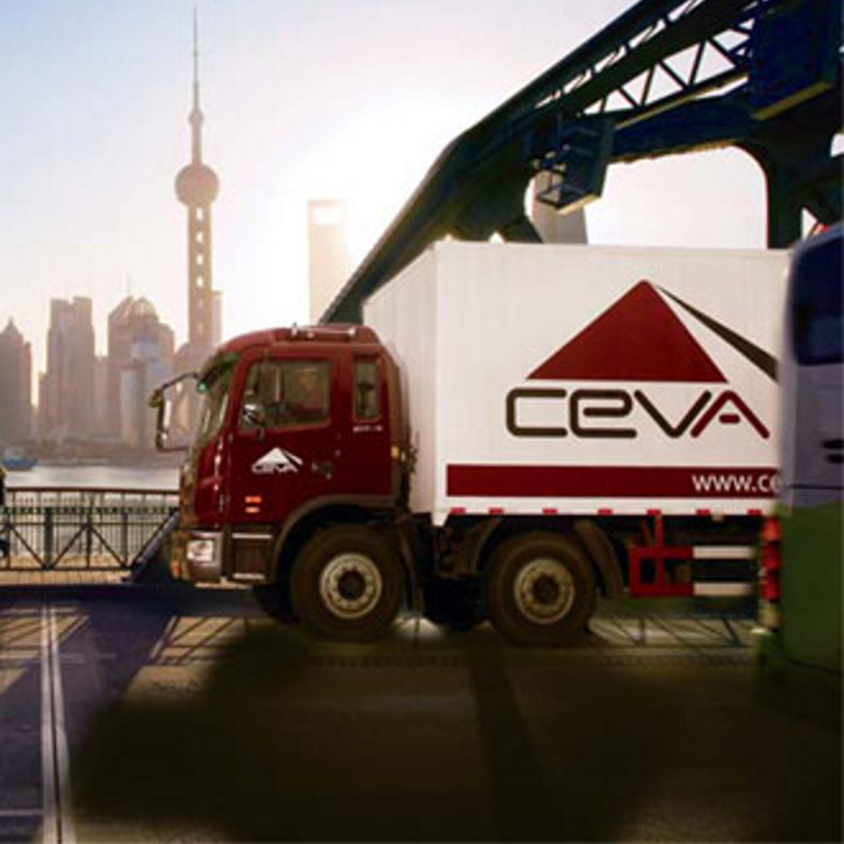 Ceva Logistics CMA CGM truck