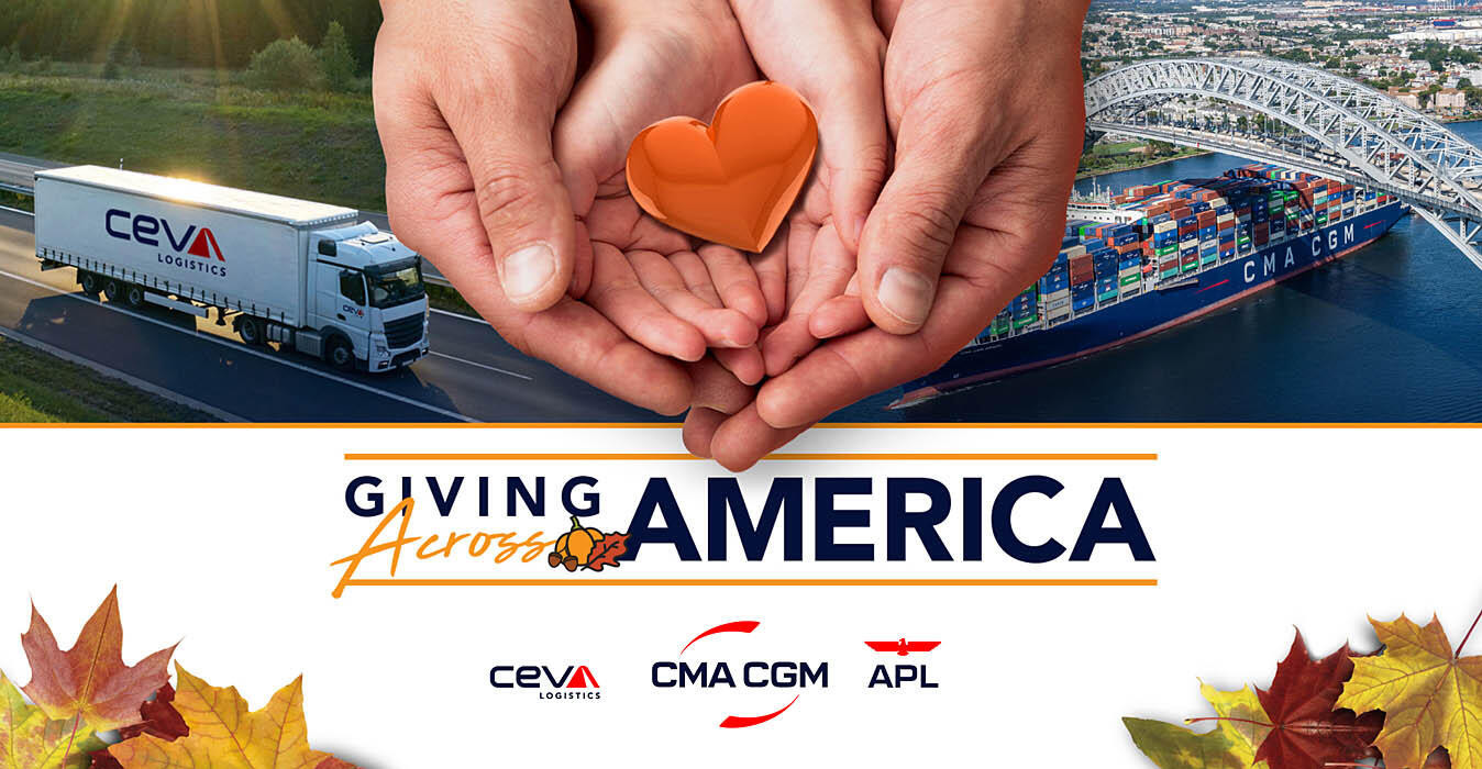 Giving across America _ CMA CGM Group CEVA Logistics