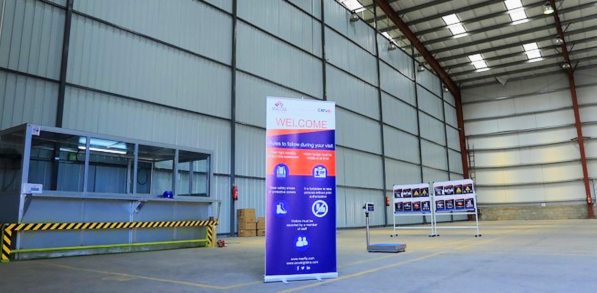 CEVA MACCFA Interior-of-Modjo-CFS-warehouse